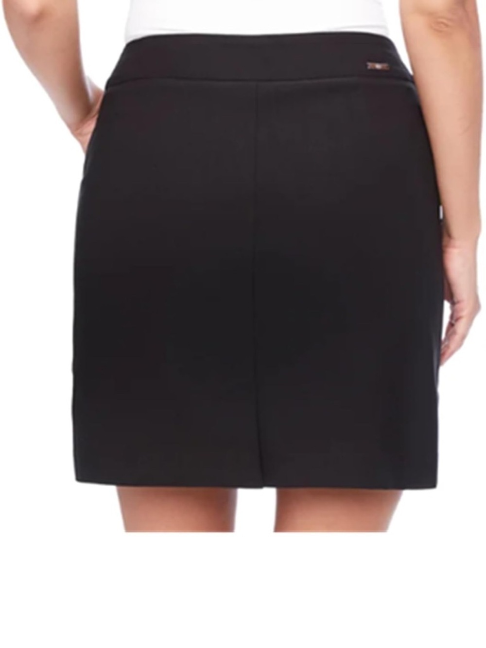 Black Pull-On Skort with Tummy Control and Front Pockets NWT - Picture 2 of 9